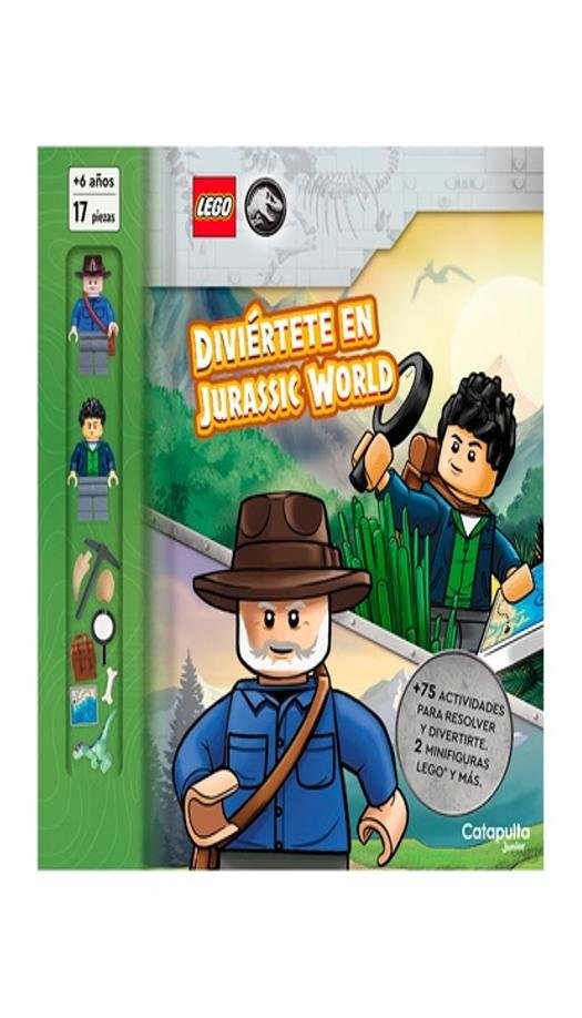 lego actividades: diviértete con jurassic world - lego books