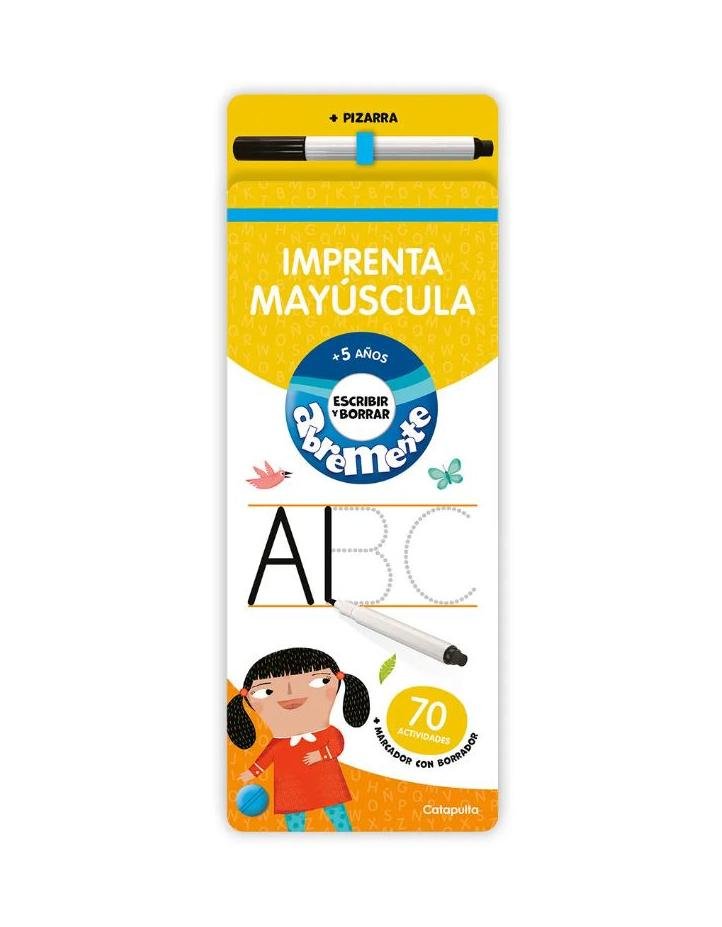 abremente escribir y borrar : imprenta mayúscula + 5 - abremente